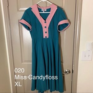 Miss Candyfloss limited edition Inger Lee dress XL